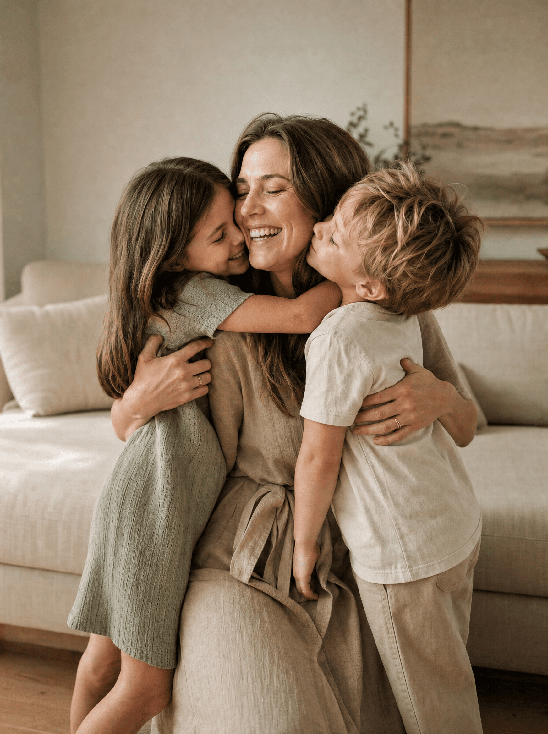 Family reviewing healthcare options